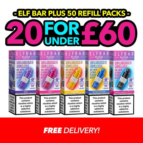 Elf bar plus - 50, |
