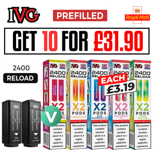 Ivg 2400 refill pods - ivg,