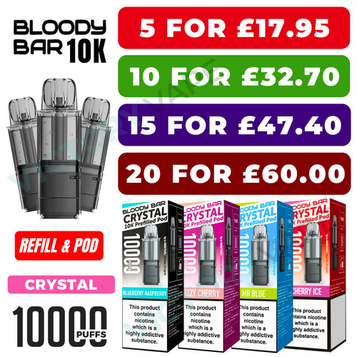 Bloody bar crystal 10k - 10k,