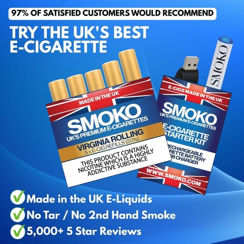 Smoko cigarette - smoko, (cigalike)