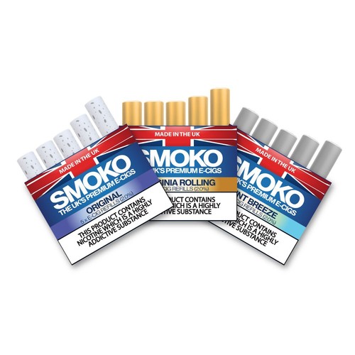 Smoko cigarette refills - e-cigarette,