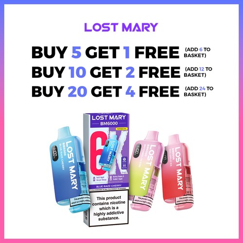 Lost mary bm6000 - bm6000, prefilled