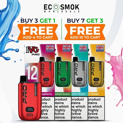 Ivg pro 10k puffs - 10k, prefilled