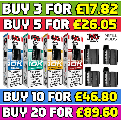 Ivg pro refill - 12, pods