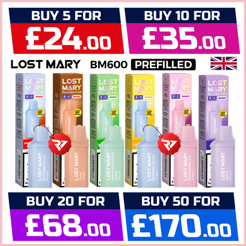 Lost mary bm600 refills - mary,