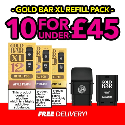 Gold bar refill - gold, pack