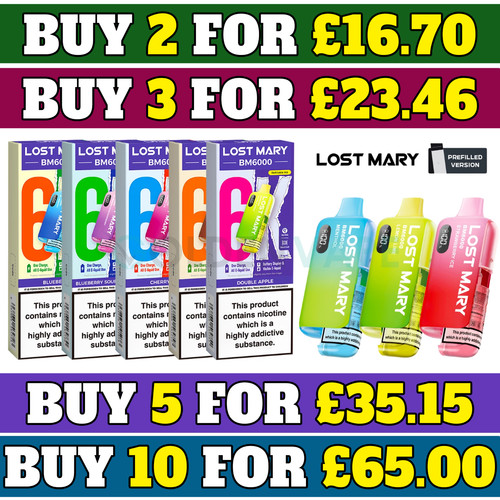 Lost mary bm6000 - lost, refill