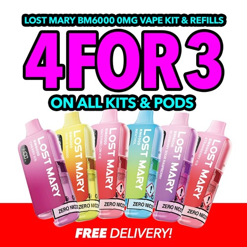 Lost mary bm6000 vape kit - mary,