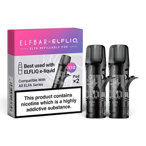 Elfliq elfa refillable pods - elfa,