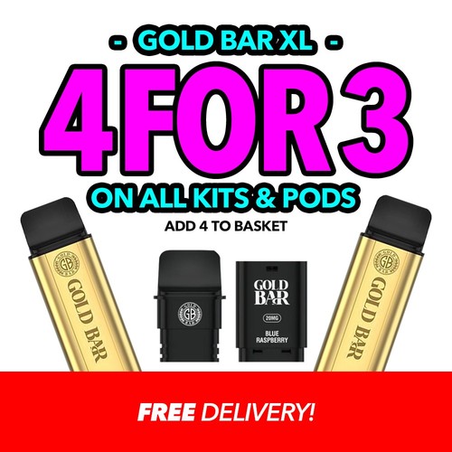 Gold bar kit - gold, xl