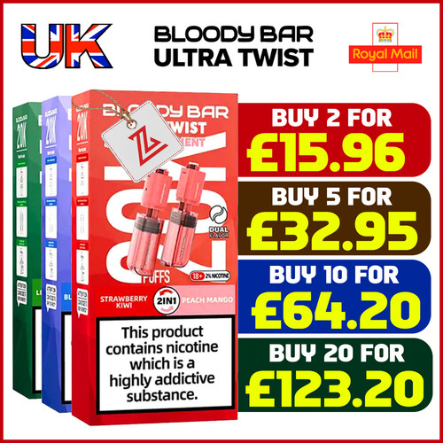 Bloody bar ultra twist 20k - bloody,