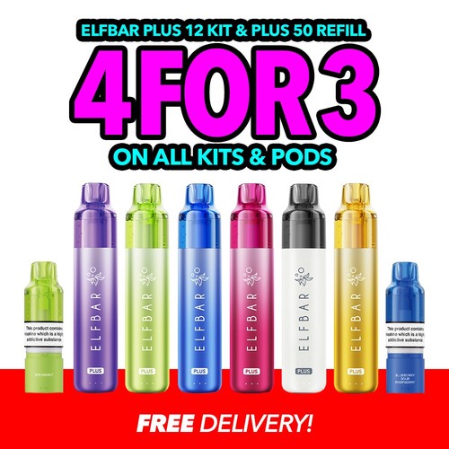 Elf bar plus kit - 12, &