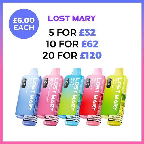 Lost mary bm6000 prefilled pod - lost,